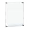 Azar Displays Floating Acrylic Wall Frame, Silver, Holds 22" x 28", Overall 26" x 32" 105530 - alternate 1